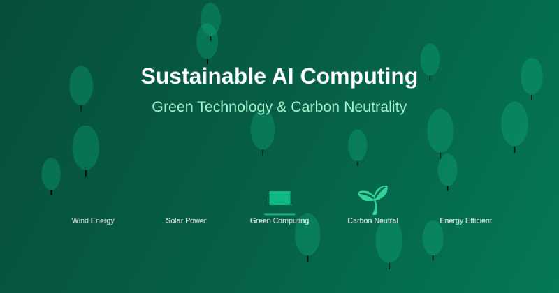 Featured image of post Sustainable AI Computing: Green Technology and Carbon Neutrality