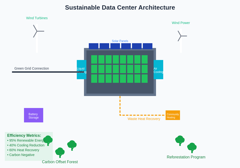 Sustainable Data Center Architecture