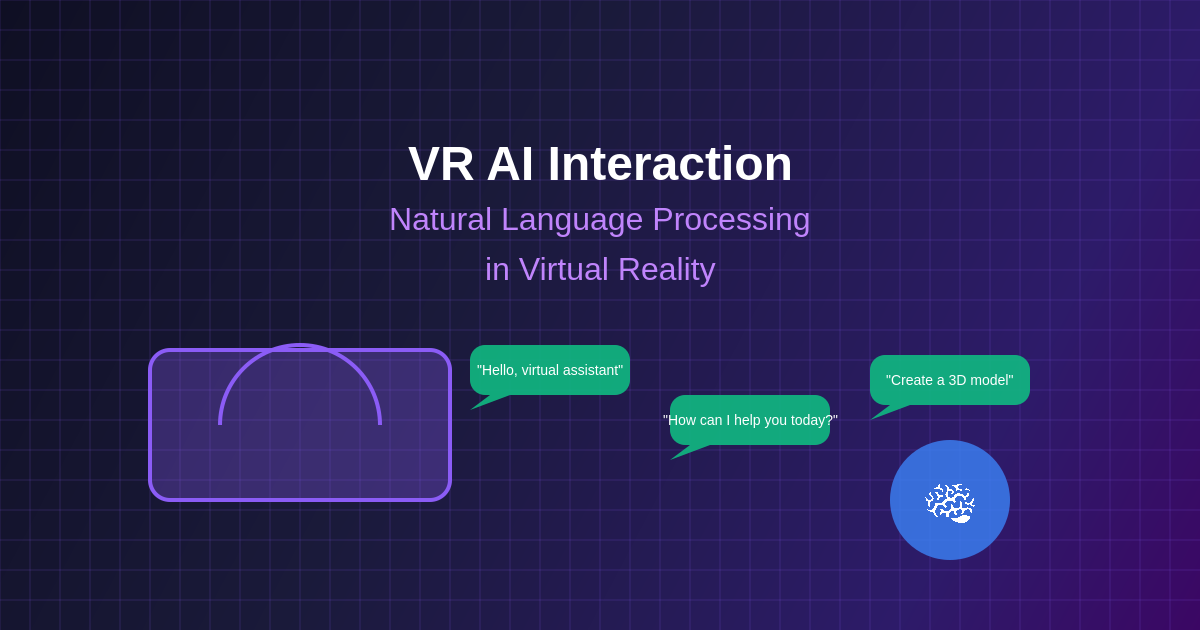 Vr Language Learning By Using Machine Learning VR AI Interaction: Natural Language Processing in Virtual Reality