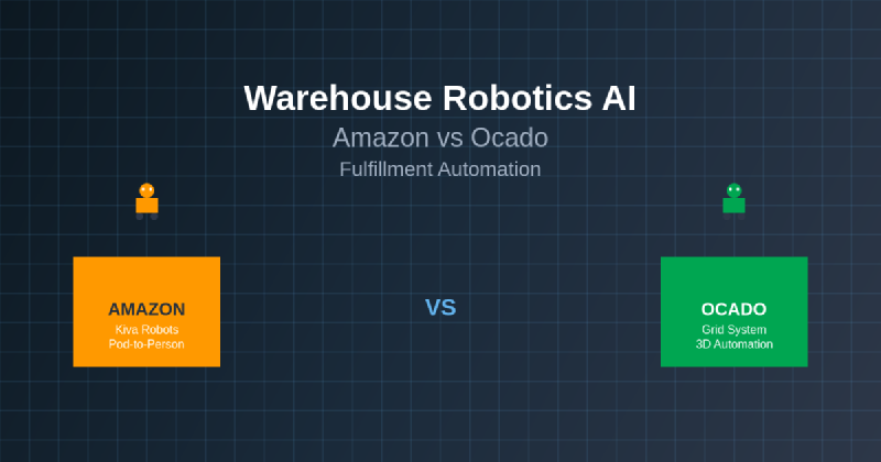 Featured image of post Warehouse Robotics AI: Amazon vs Ocado Fulfillment Automation